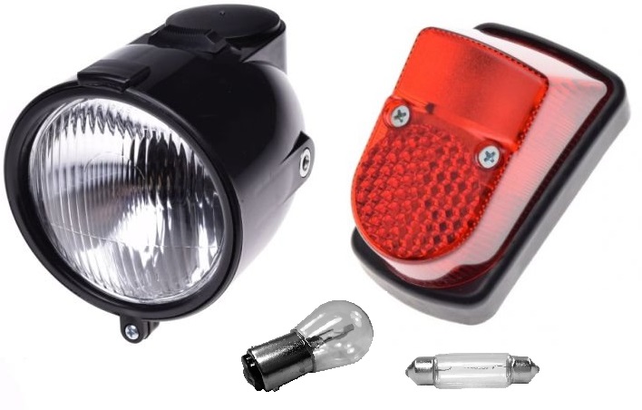 

Lampa Przód Tył Żarówka Romet Komar Motorynka Kade