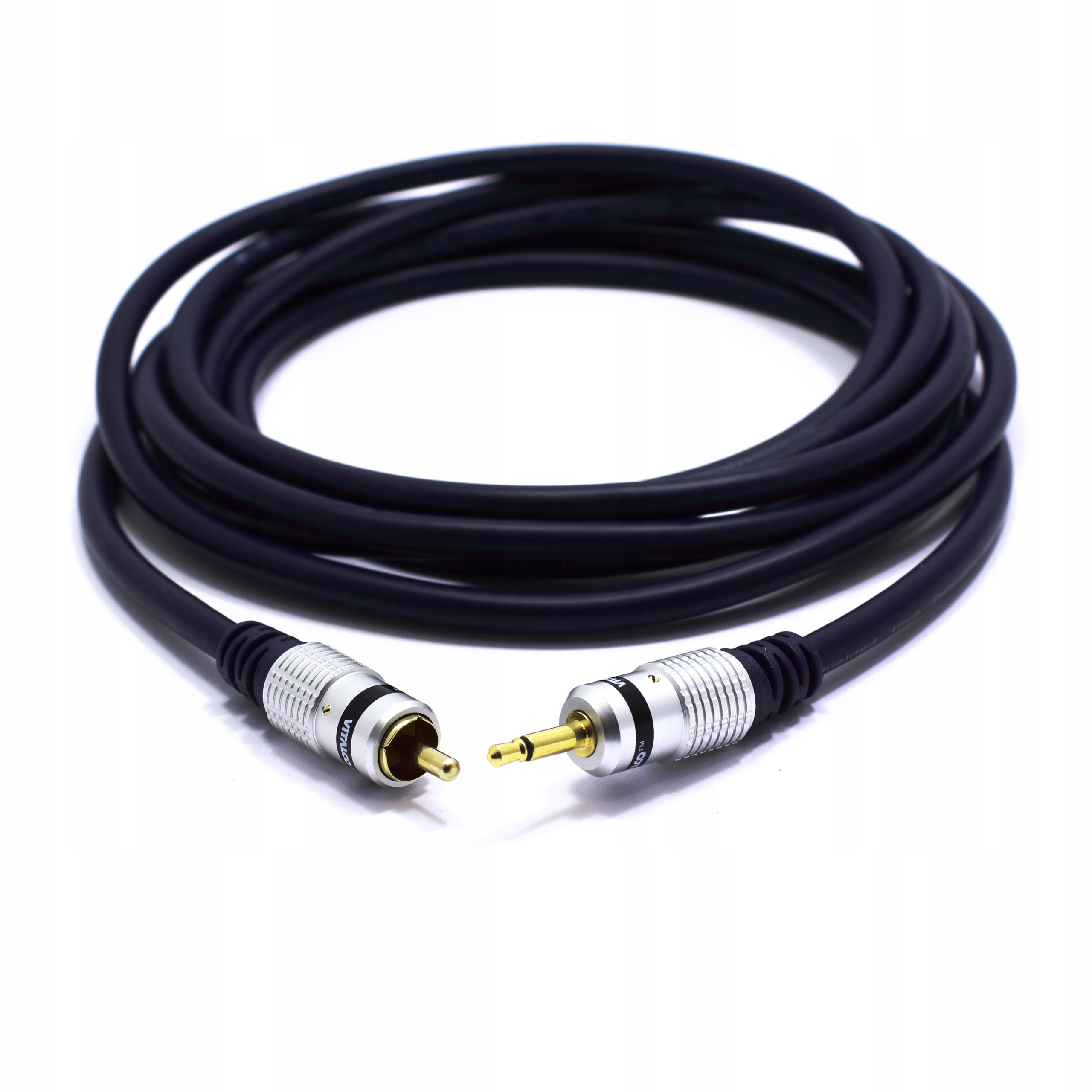 KABEL JACK 3,5 MONO RCA SPDIF CINCH VITALCO 5m Złącza inne