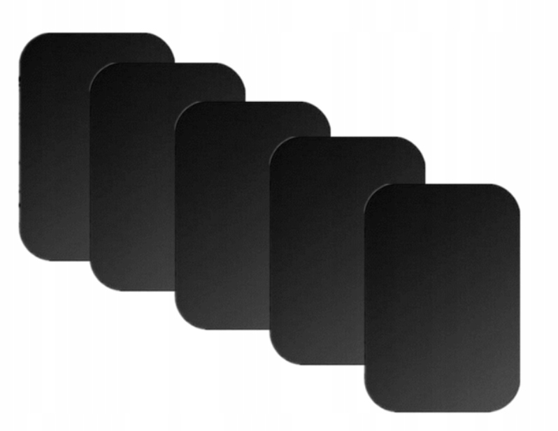 5 X BLASZKI DO UCHWYTU MAGNETYCZNEGO 45/65 TAŚMA