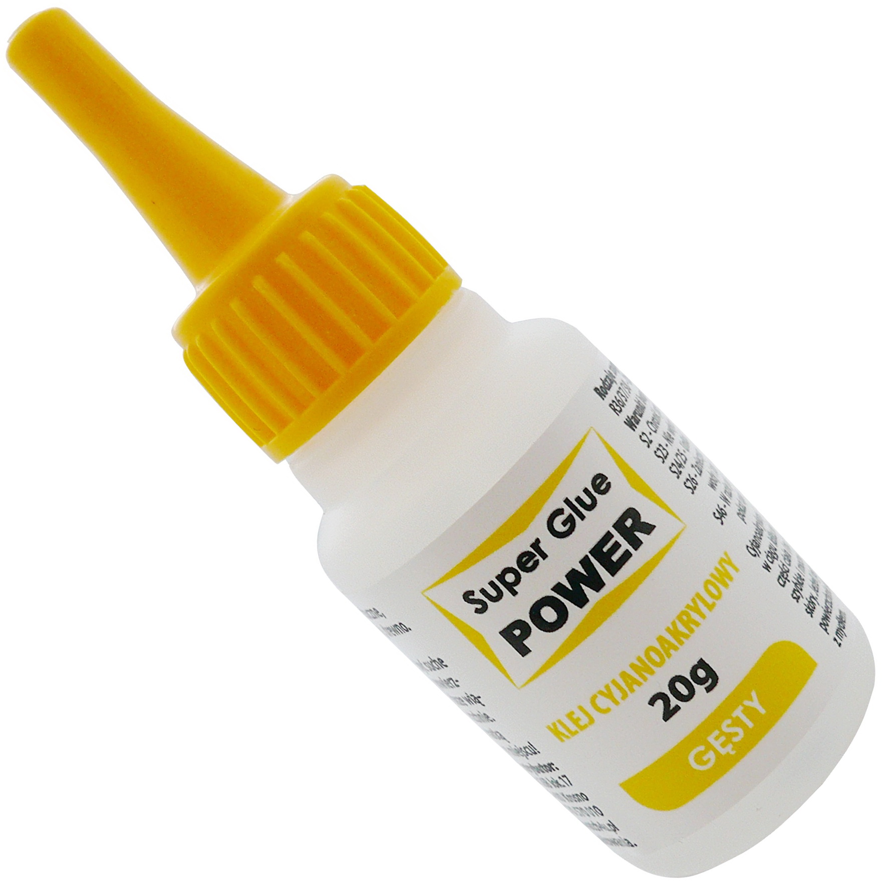 

Duży Glue Klej Ca Cyjanoakrylowy Gęsty 20g