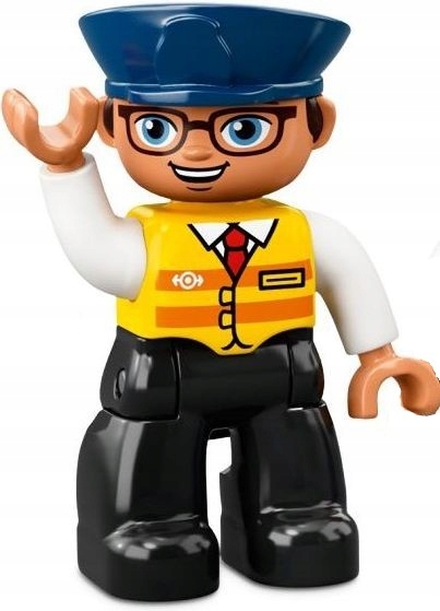 

Ls Nowe Lego Duplo Figurka Pan Tata Maszynista