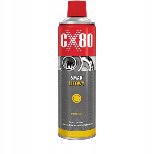 

Smar Litowy CX 80 Uniwersalny 500ml Spray