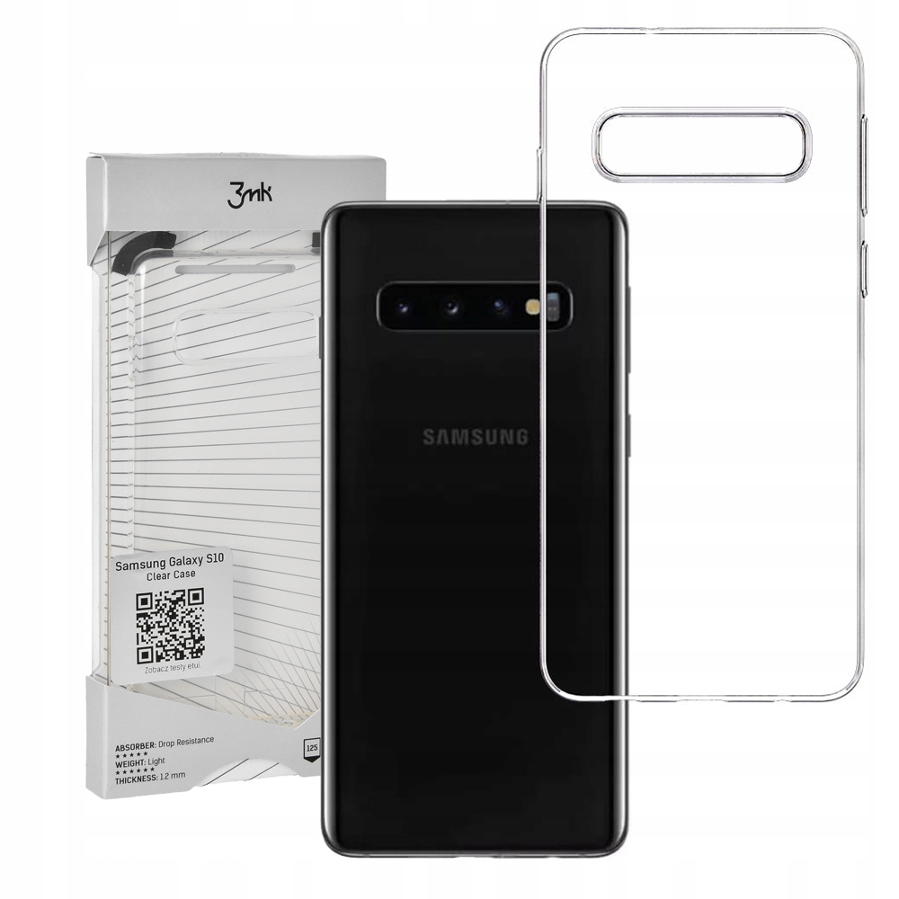 

Etui do Galaxy S10 , 3MK Clear Case, obudowa cover