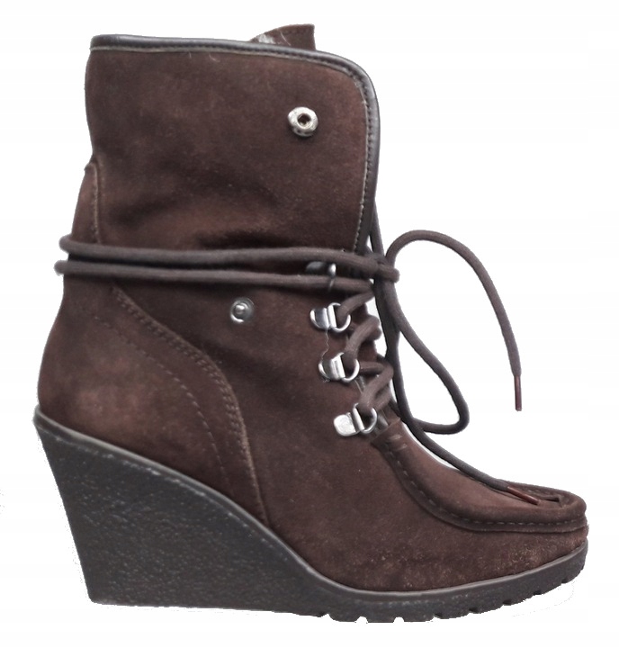 Lanqier Kotníkové Boty 31C707 Bronz r37