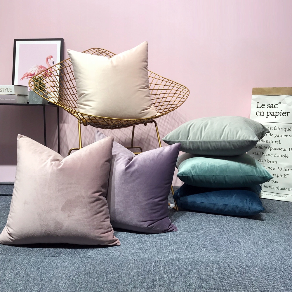 GŁADKA POSZEWKA DEKORACYJNA WELUROWA 40X40 WELUR Rodzaj dekoracyjna