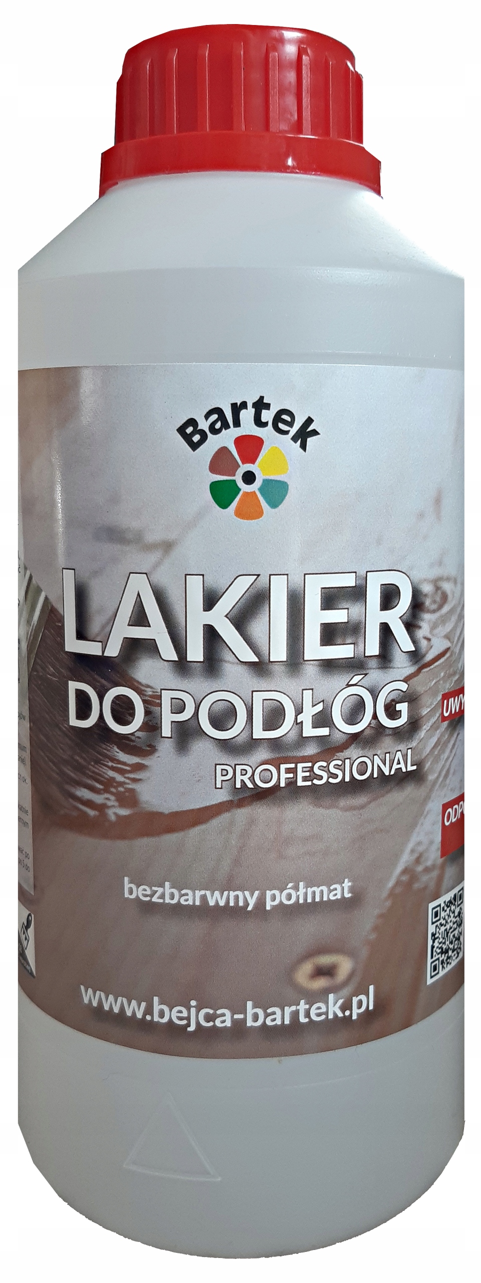 LAKIER DO PODŁÓG BARTEK PROFESSIONAL 1L -PRODUCENT - PÓŁMAT
