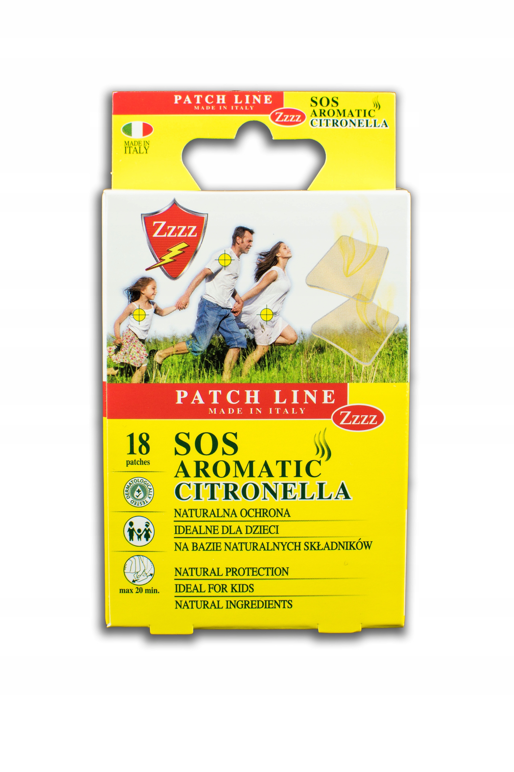 

Patch Line Zzzz Plastry o zapachu cytronelli