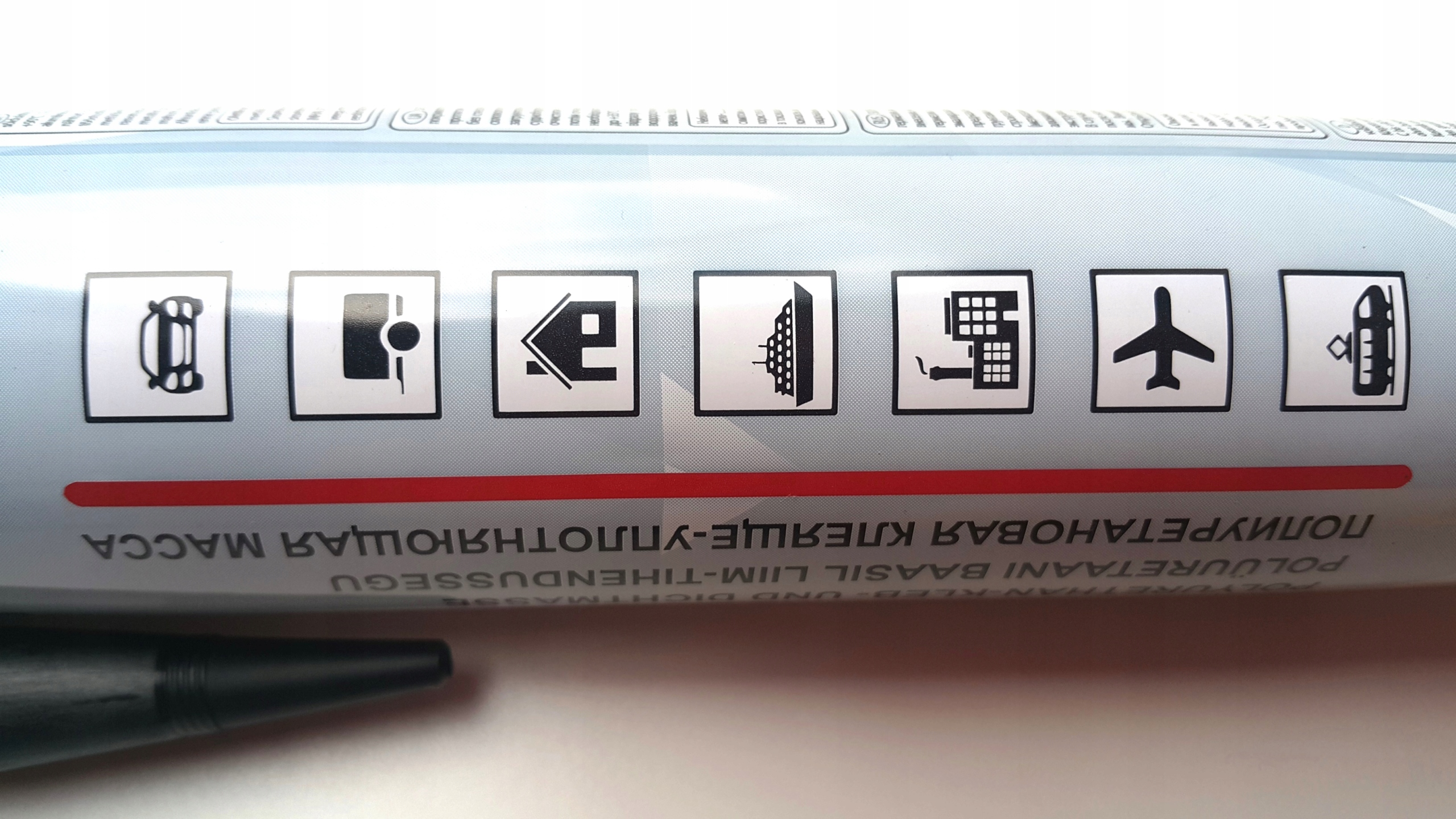 Zestaw SOTRO Klej MASA POLIURETANOWA BIALA 12sztuk Marka Sotro