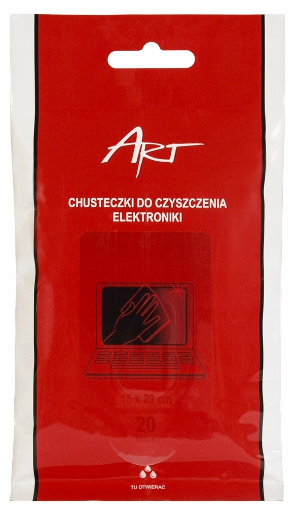 

Art Chusteczki Czyszczące LCD/ Elektronikę 20 szt