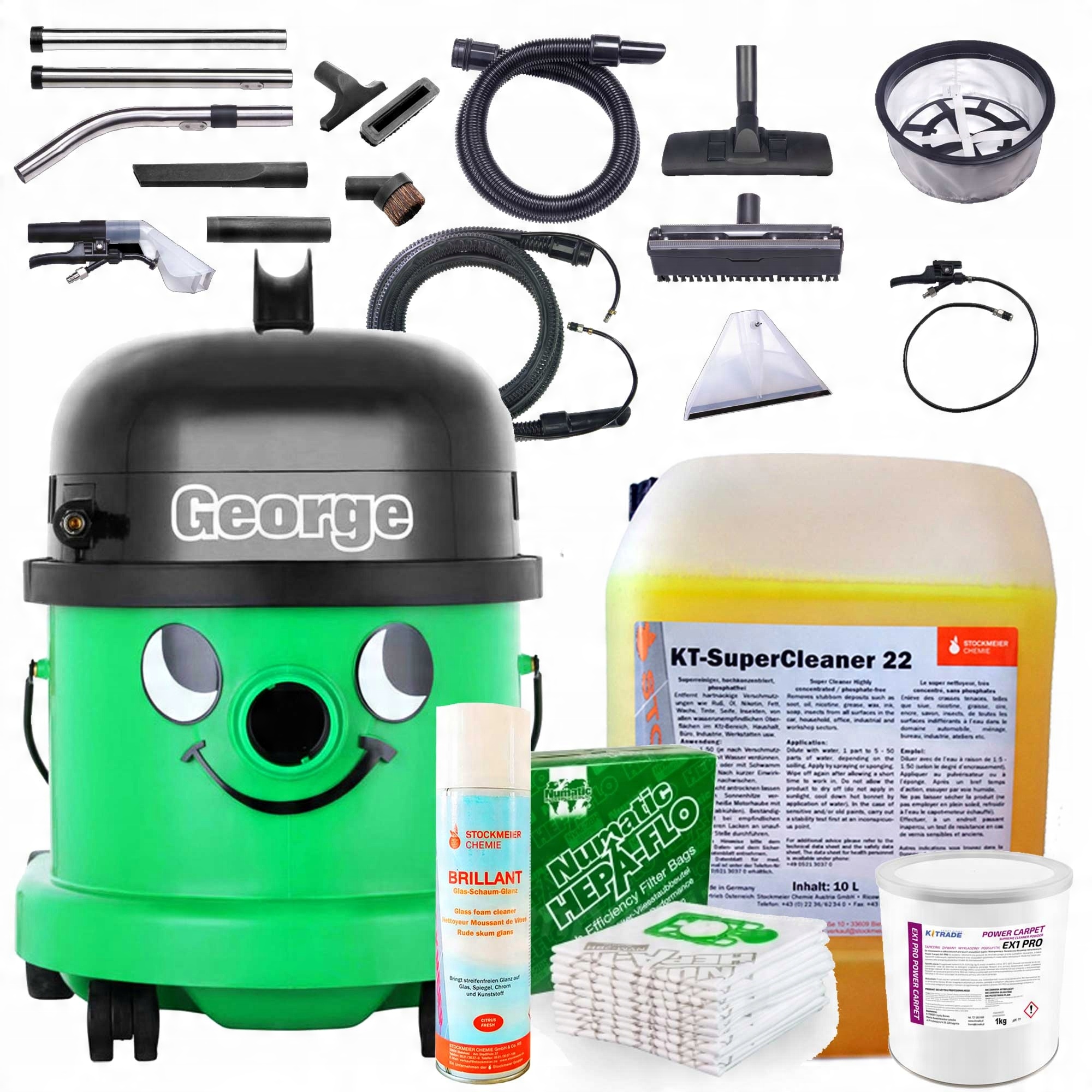 

Odkurzacz piorący Numatic George +10L KT22 EX1