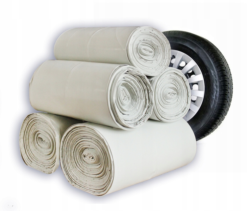 BIALE WORKI NA OPONY 250 SZT OD PRODUCENTA