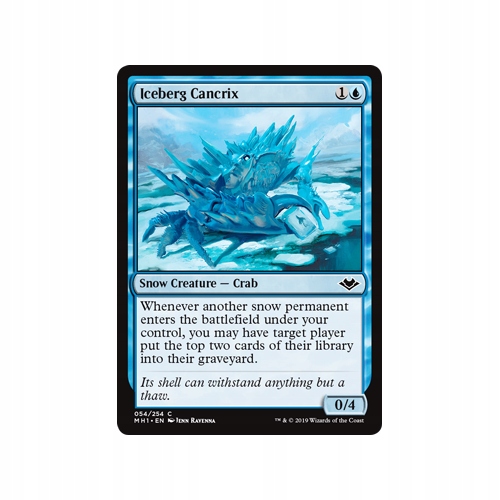 Mtg 4x Iceberg Cancrix