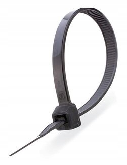 OPASKI ZACISKOWE KABLOWE TRYTKI UV CZARNE 2,5X100mm Marka inna