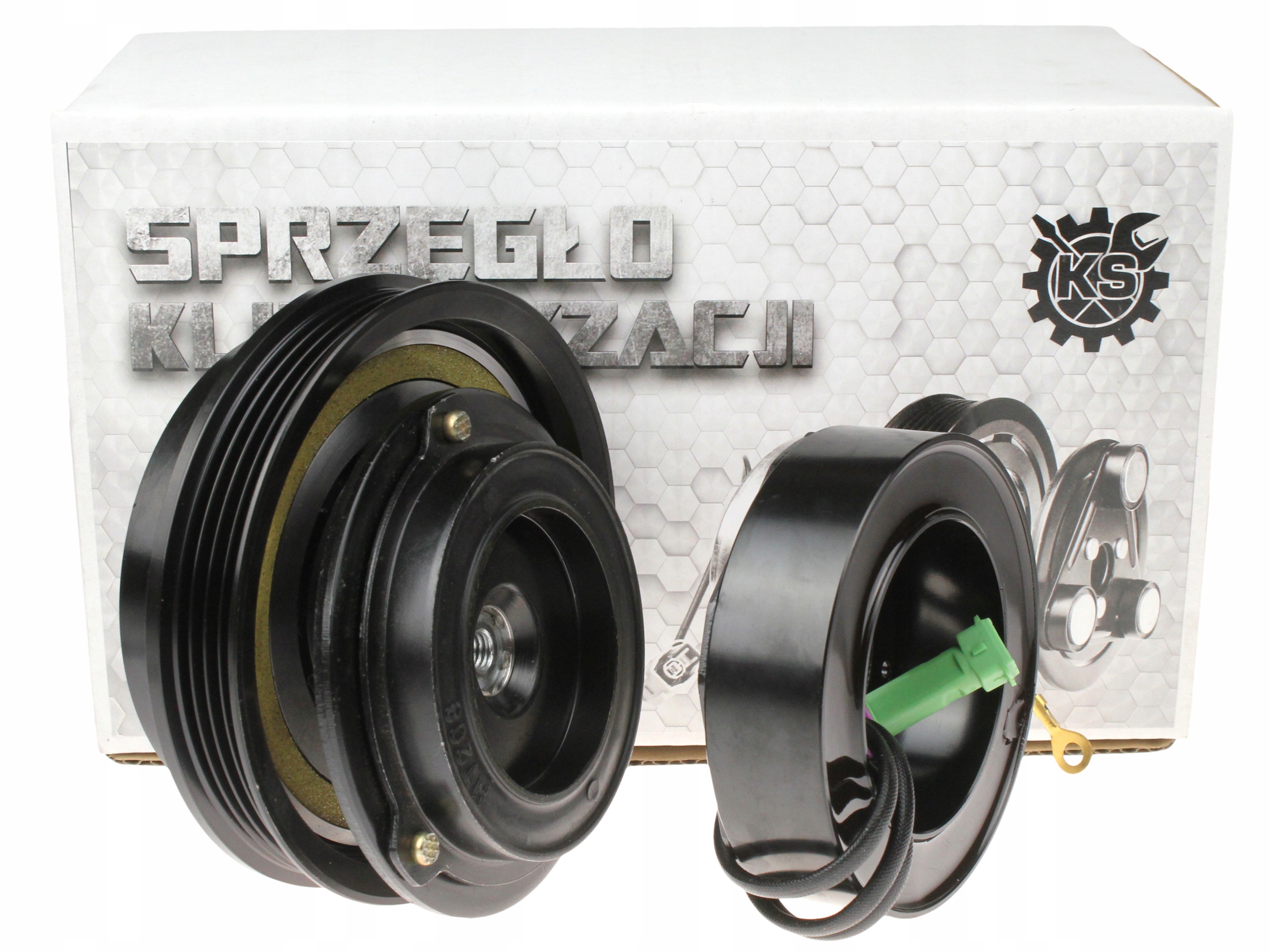 SPRZĘGŁO DENSO 7SBU16C 4PK 120MM 35x52x22 AUDI VW