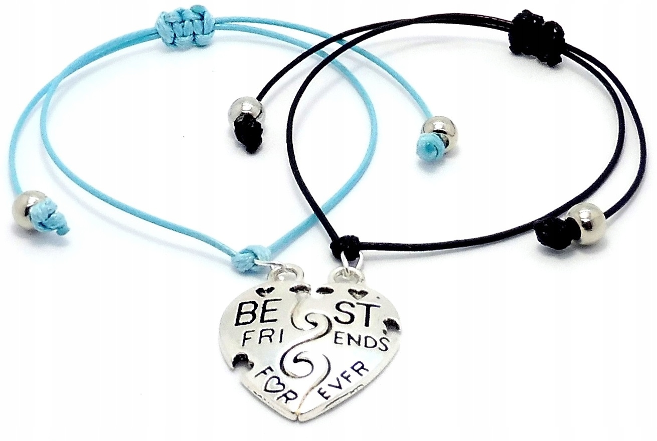 

Bransoletki Przyjaźni Serce Best Friends Forever