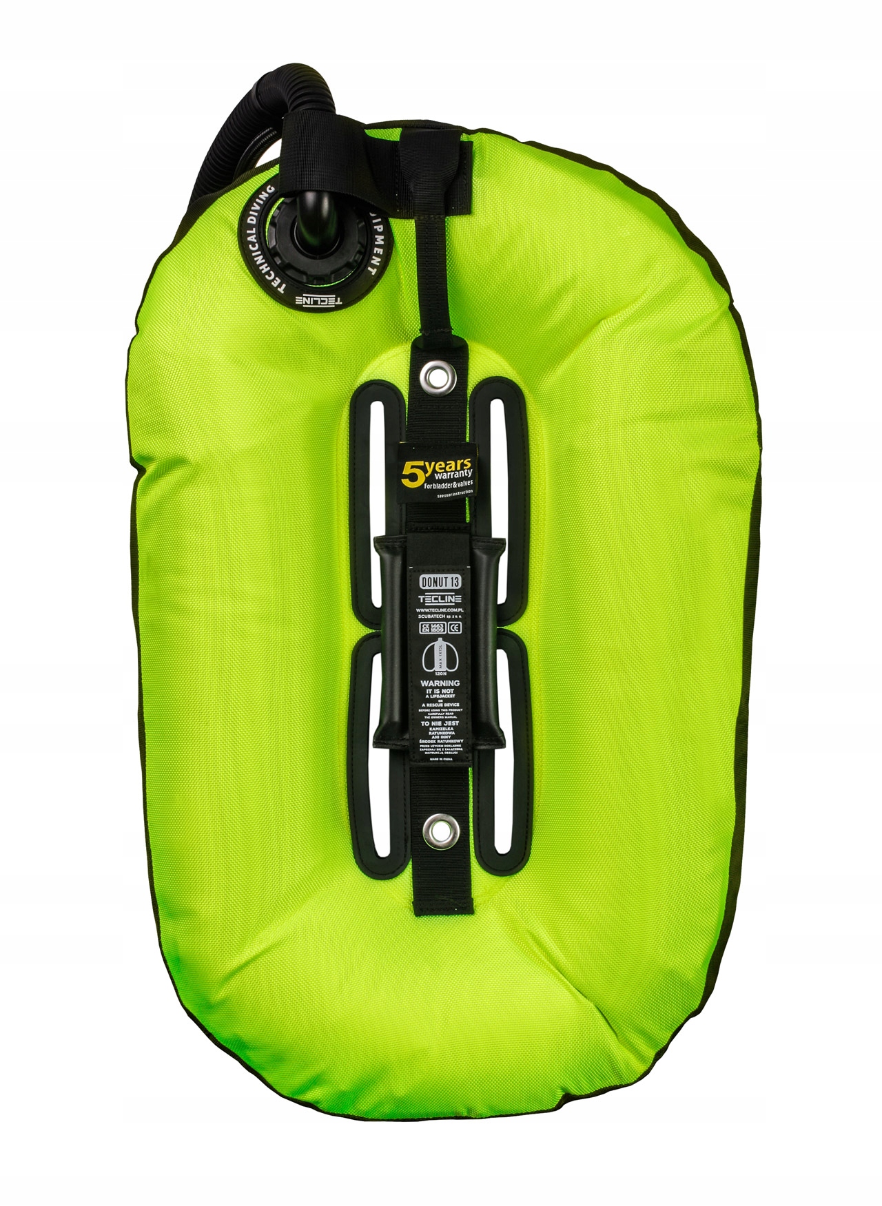 Tecline Donut 13 z wbudowanym adapterem (ŻÓŁTE) Kod producenta T11004-07