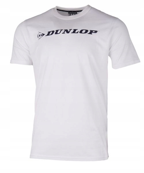 KOSZULKA TENISA DUNLOP ESSENTIAL TEE MEN 19 WH M