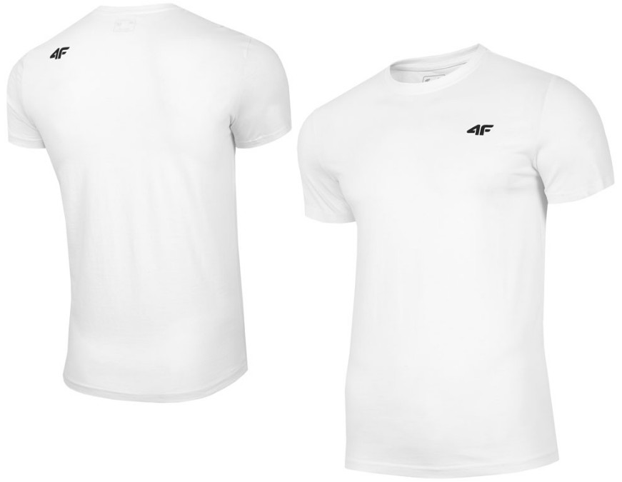 

Koszulka Męska T-shirt 4F TSM352 XL Biały