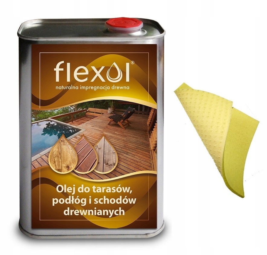 

Olej Do Tarasów Podłóg Schodów Drewnianych 1 Litr