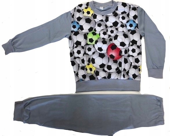 

Piżama z Długim Rękawem BAW.100% Piłki 146