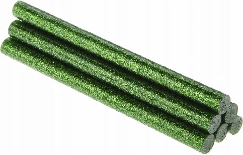 

Wkłady Klejowe Brokatowe Zielone 6szt Topex 42E184