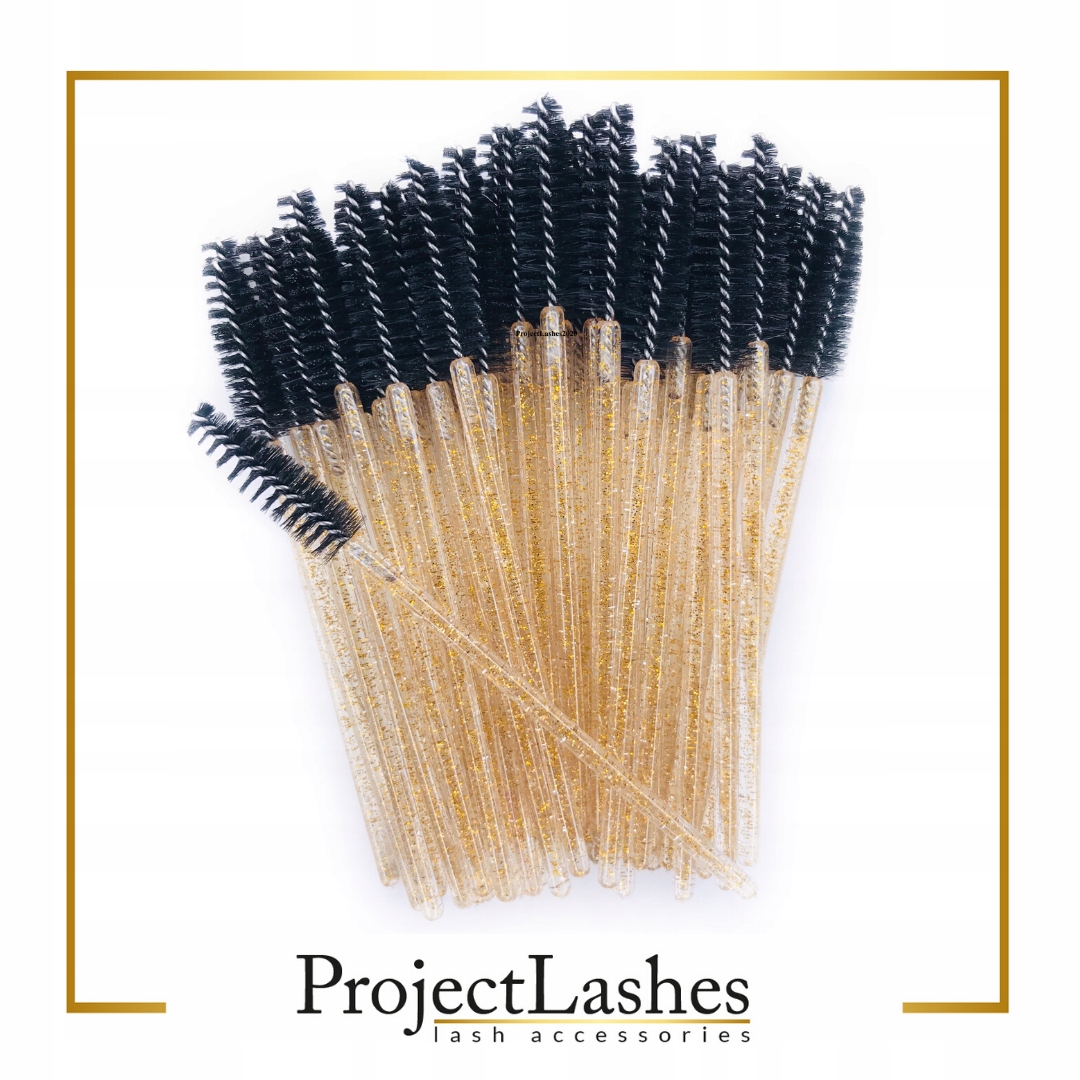 SZCZOTECZKA Kryształ DO RZĘS 50SZT ProjectLashes Waga produktu z opakowaniem jednostkowym 0.05 kg