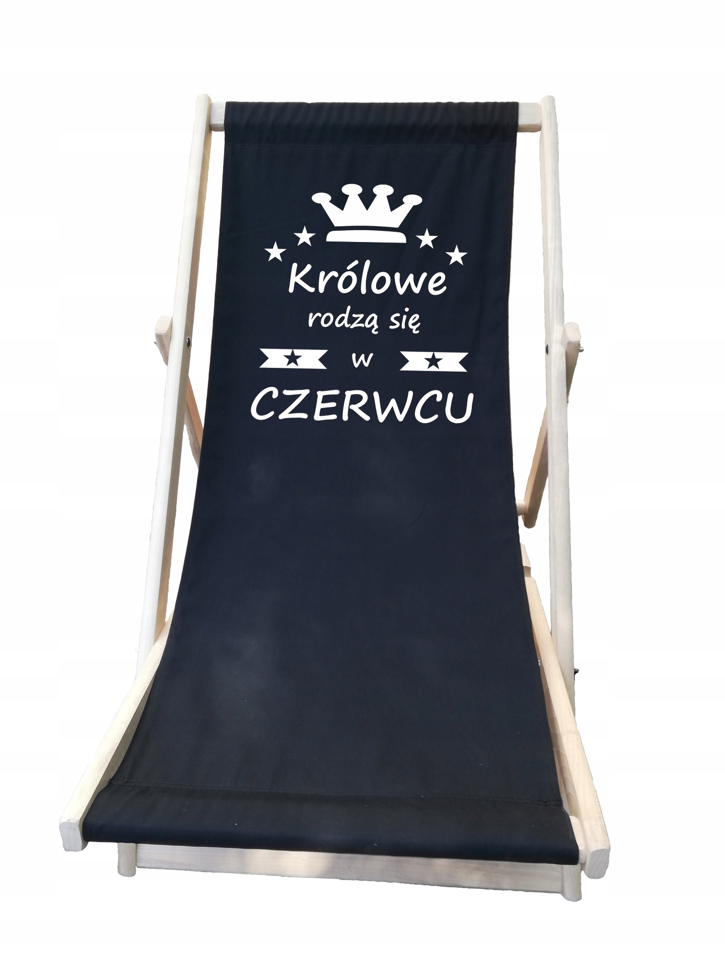 

Leżak na plaże Królowe Rodzą Się ogrodowy Prezent