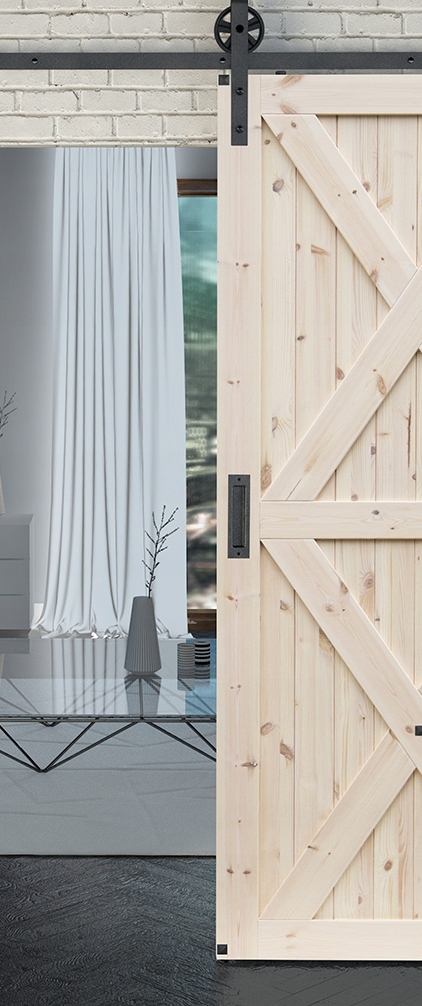 System przesuwny IZYDA Rustical retro LOFT CZARNY Kod producenta A-SN-LOFT-200-20M