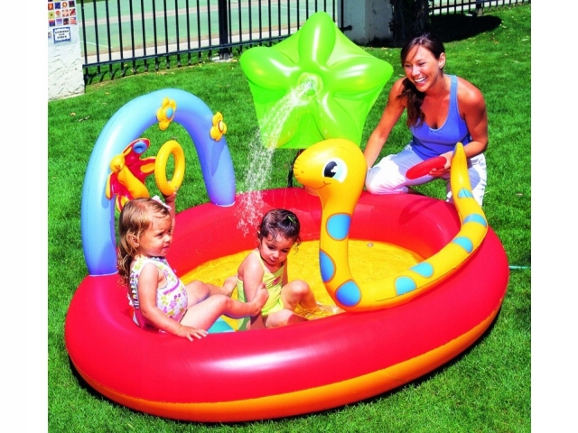 

Basen Dla Dziecka Wodny Plac Zabaw Z Fontanną Duży