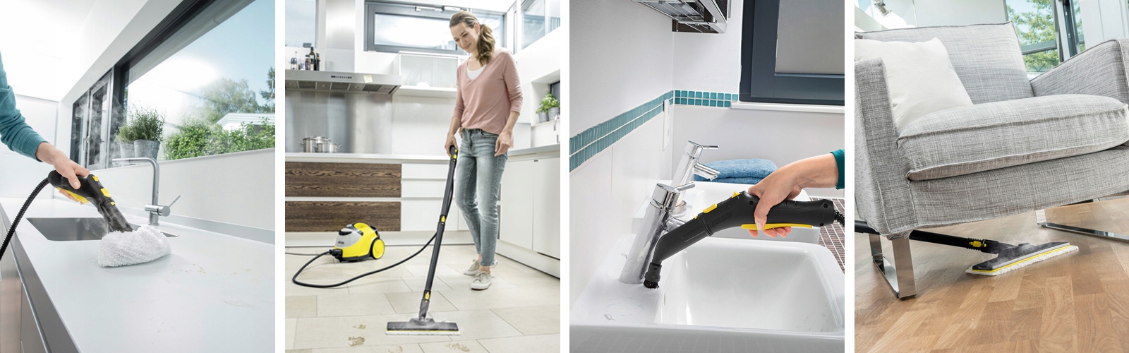 Mocna Parownica myjka parowa mop parowy Karcher SC 5 EasyFix 4,2bar 2250W Maksymalne ciśnienie pary 4.2 bar