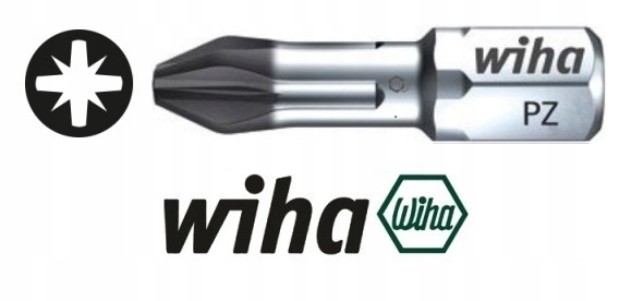 BIT WIHA PZ2 x 25mm 08057