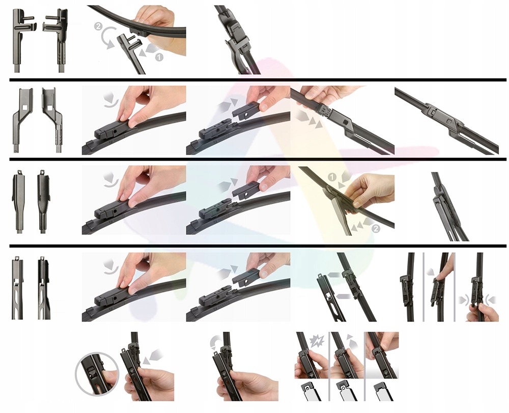 BOSCH WYCIERACZKI AEROTWIN PRZOD 3397007467 AM467S Part number 3 397 007 467