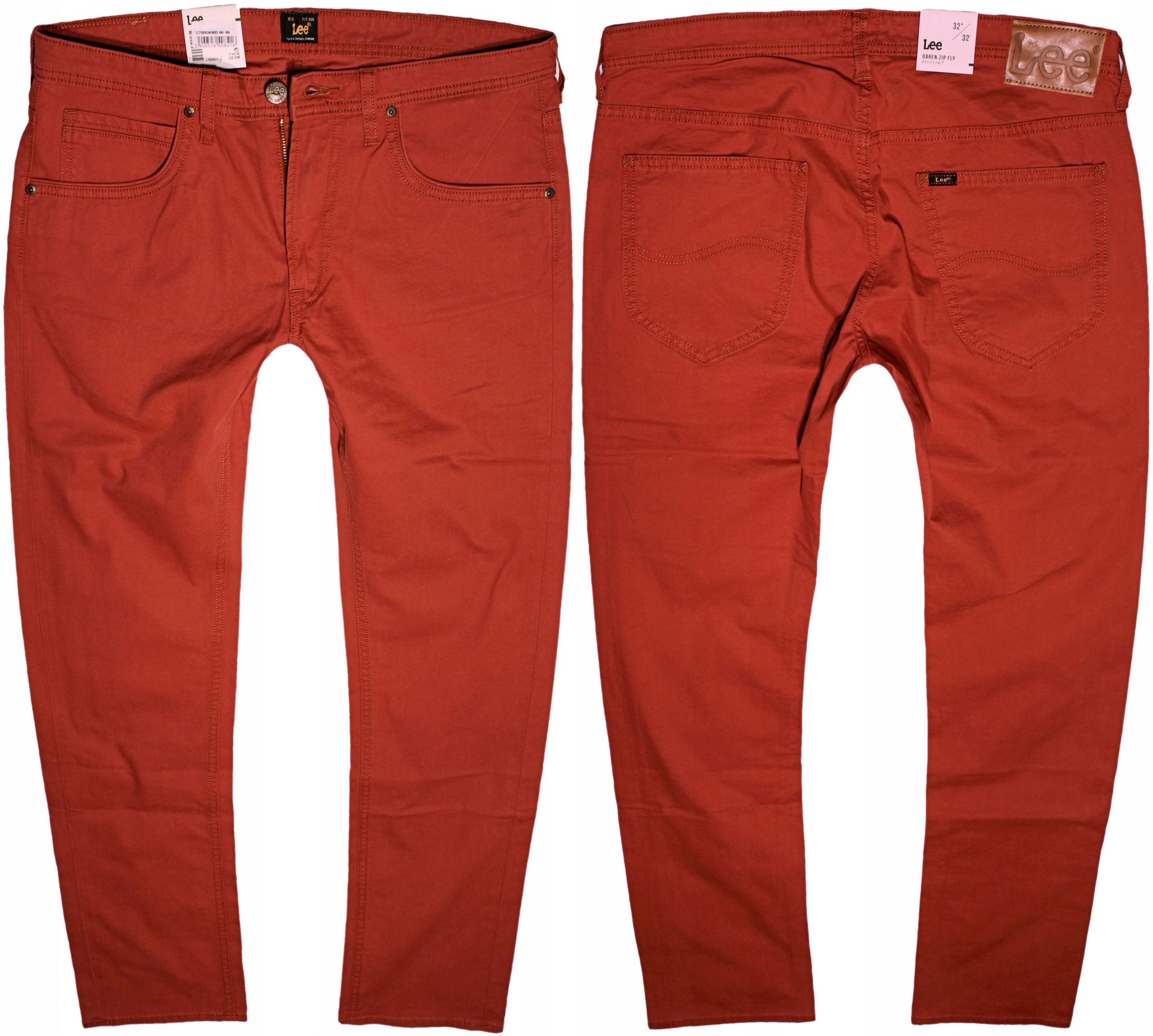 

Lee Daren Zip Fly materiałowe W32 L32 L70DGK40