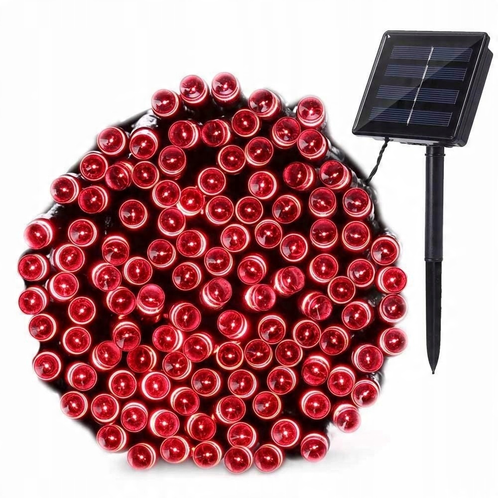 

200 Led Lampki Solarne Ogrodowe Lampa Zewnętrzna
