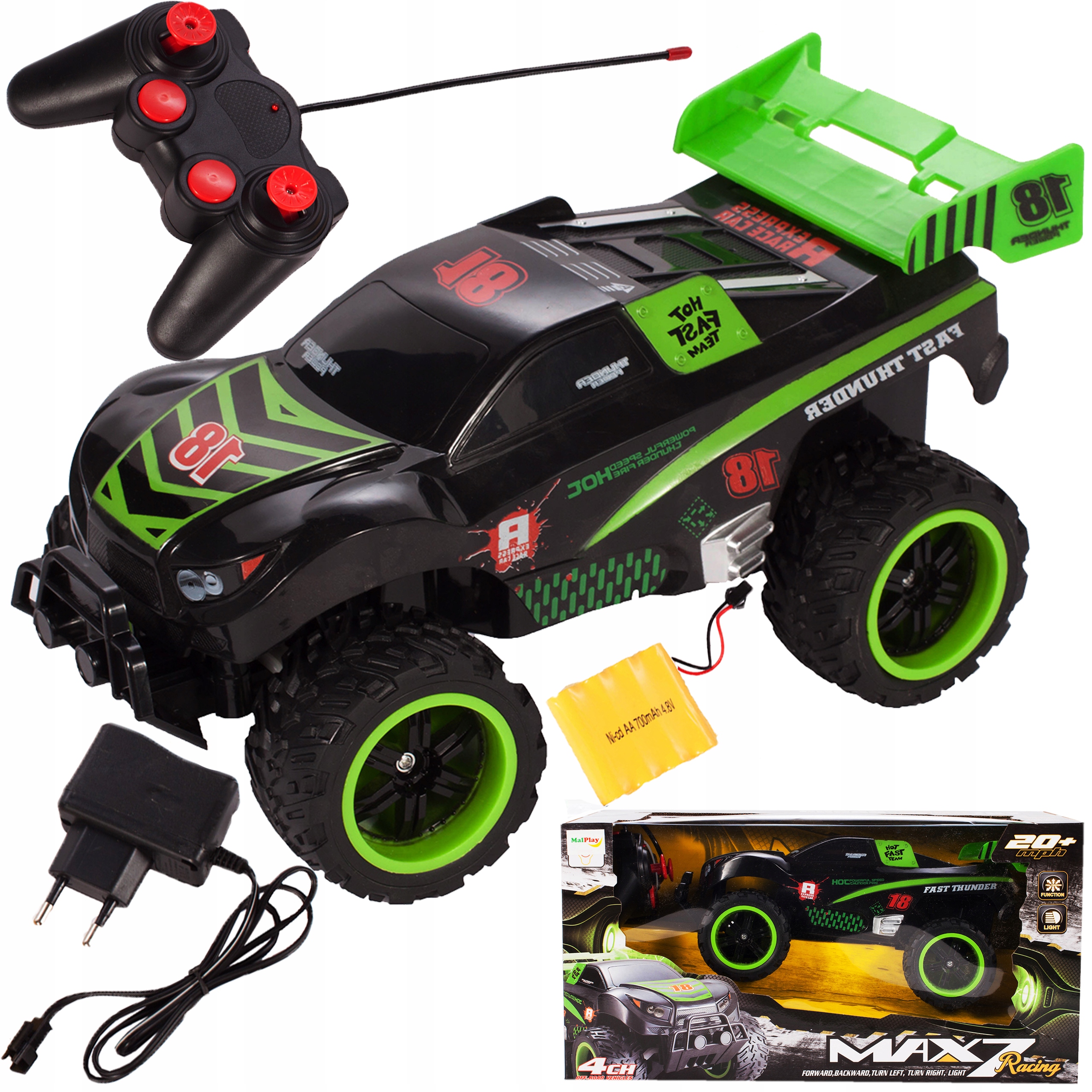

Samochód Zdalnie Sterowany Auto Jeep Off-road 4 Rc