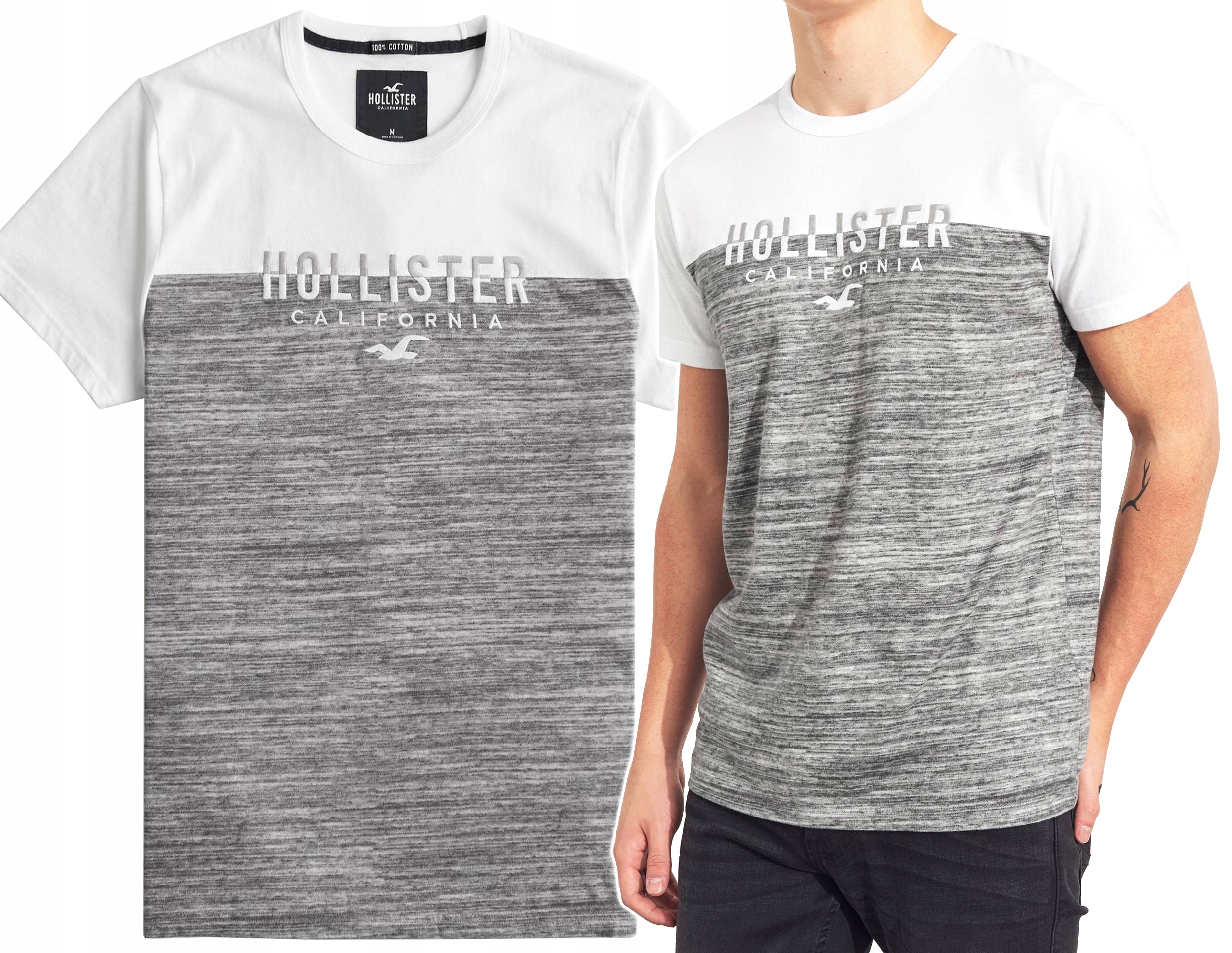 

Hollister by Abercrombie T-Shirt Koszulka Usa XL