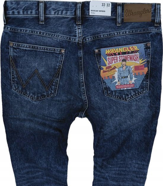 WRANGLER SLIDER jeansy BANG ON regular W30 L30 Długość nogawki długa
