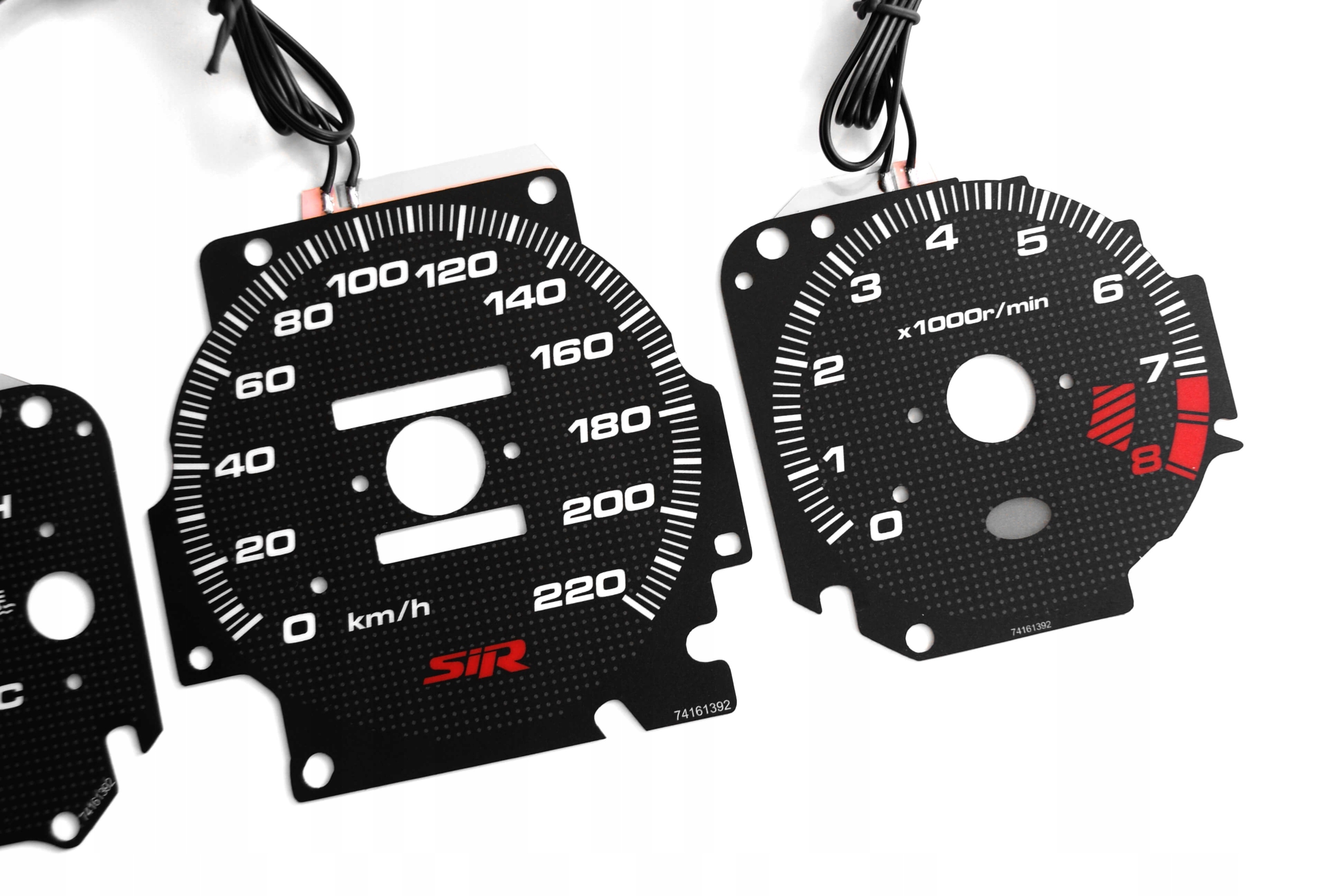 Tarcze indiglo Honda Civic 1996 2000 SIR replika Weight with packaging 0 5 kg