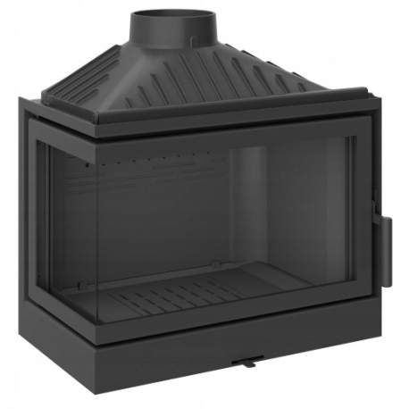 Wkład kominkowy KFD ECO MAX 7 L Basic w kolorze czarnym