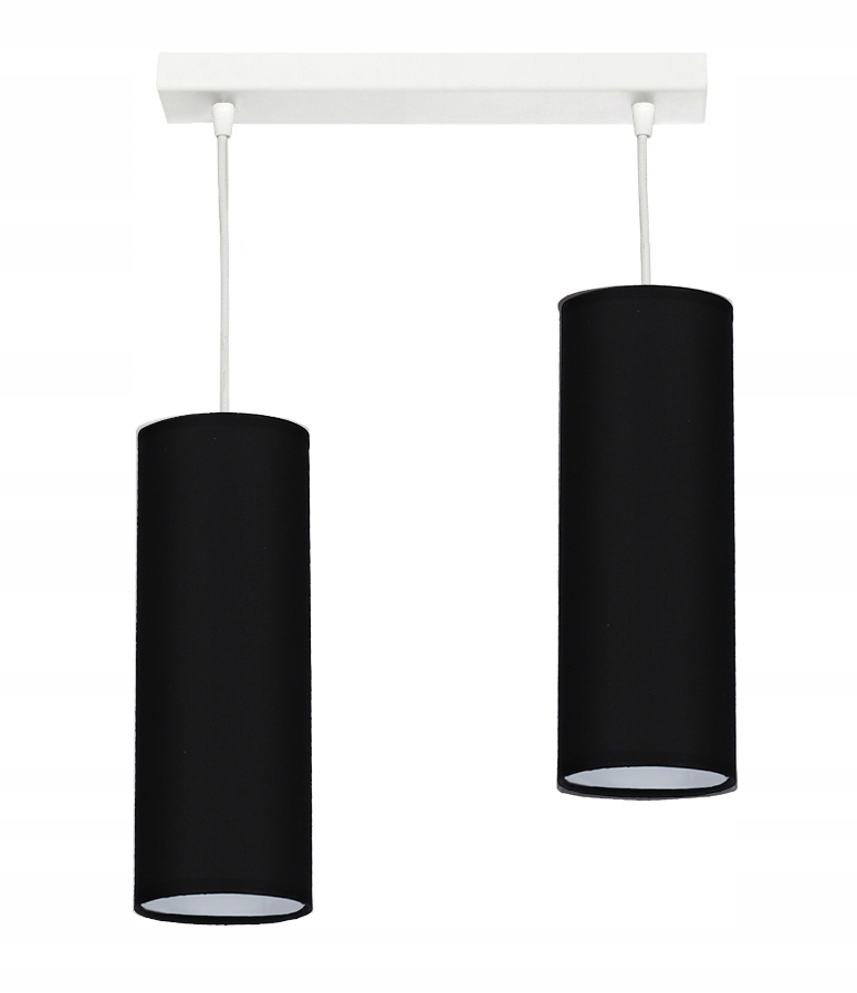 Závěsná lampa Lustr Tuba Abażur 2 lze Led