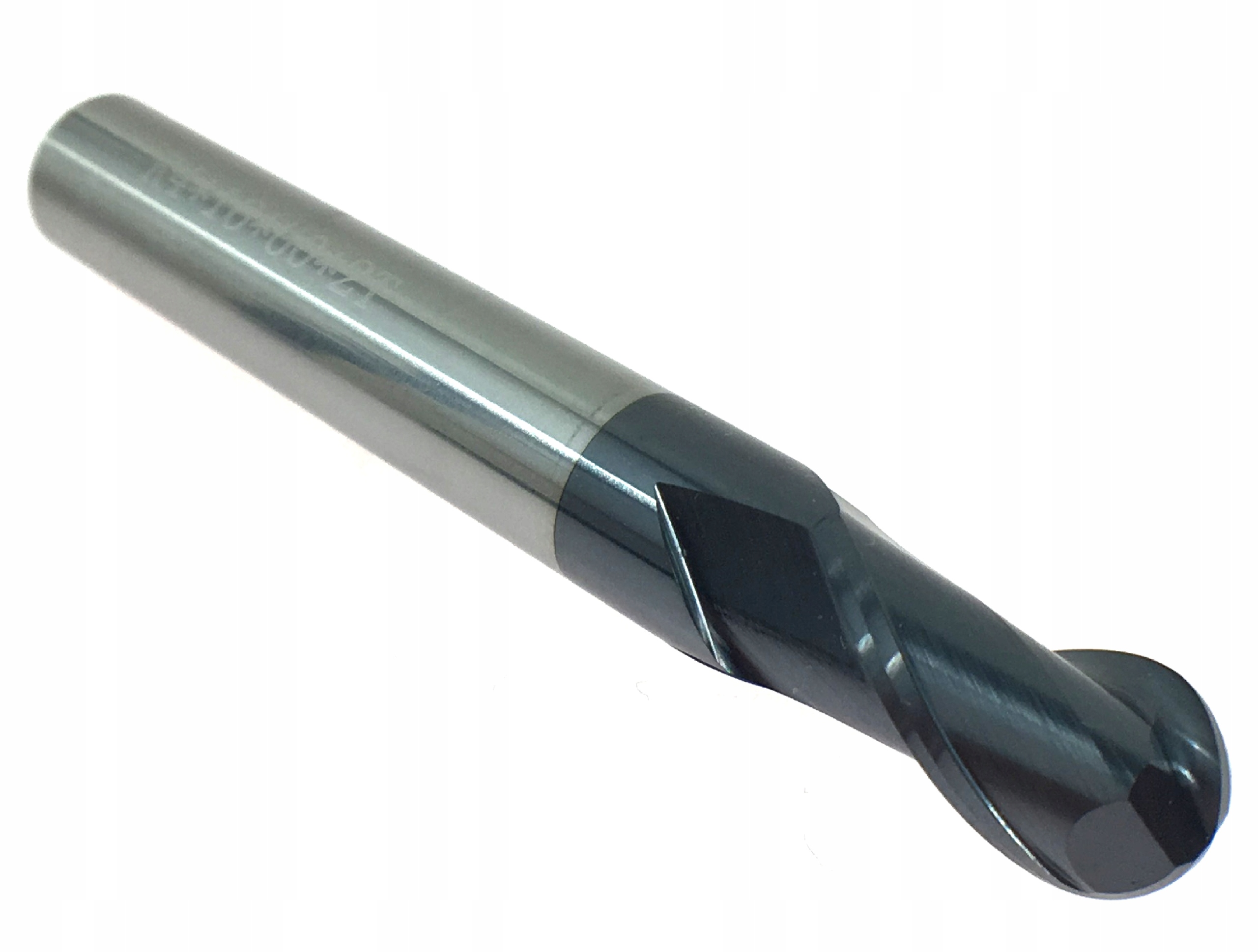 Frez kula węglikowy fi 8 mm 2-P 48 HRC VHM R4