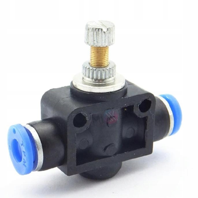 

Zawór dławiący odcinający pneumatyczny Fi 2x6mm