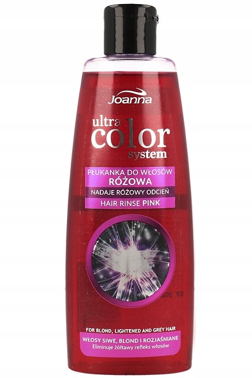 

Joanna Ultra Color Płukanka Różowa 150 ML