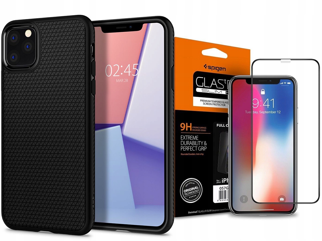 

Spigen Liquid Etui Do Iphone 11 Pro Max +szkło Fc