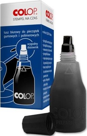 

Tusz do pieczątek gumowych Colop czarny 25 ml