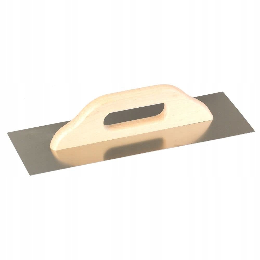 

Paca nierdzewna gładka 380 mm uchwyt drewniany
