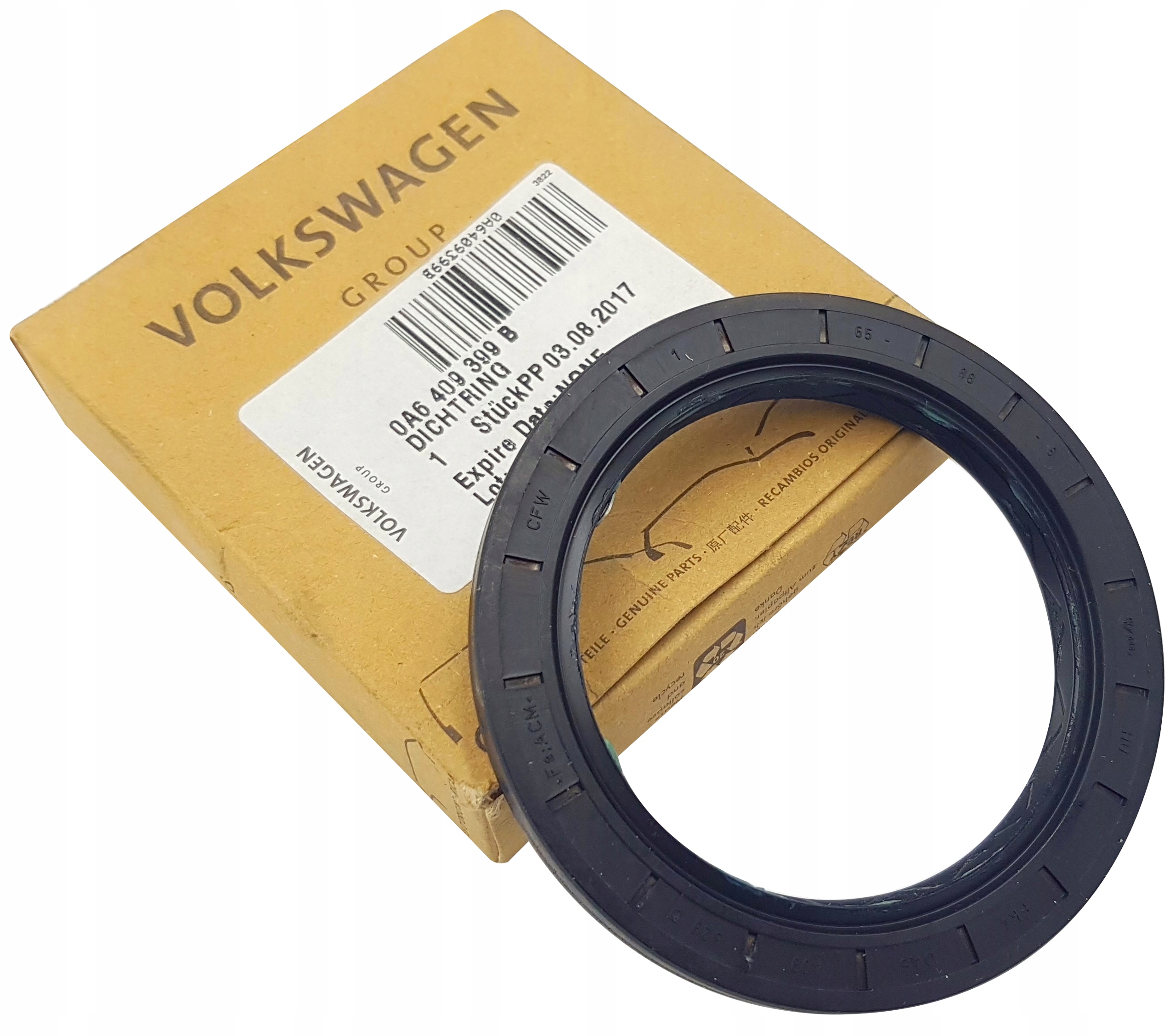 0A6409399B - OE VW PASSAT B8 1.4 TSI 2.0 TDI уплотнитель вала