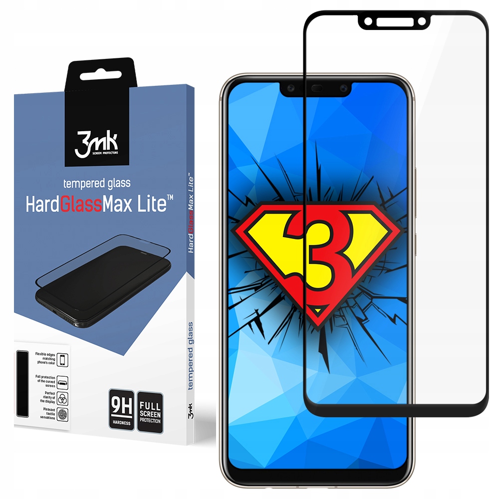 

9h Szkło 3mk Hard Glass MaxLite Huawei Mate20 Lite