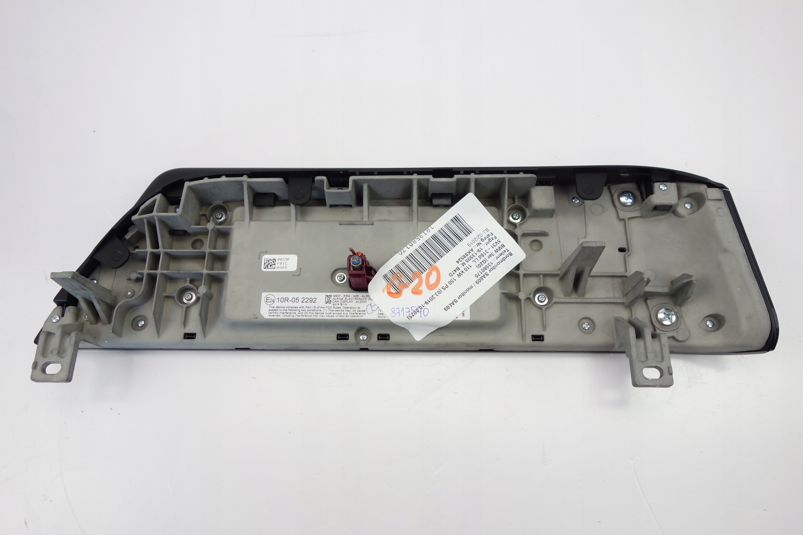 Display MONITOR BMW G20 8717540