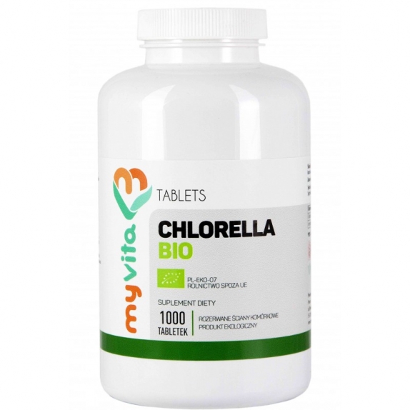 

Chlorella bio MyVita 250mg 1000 tabletek
